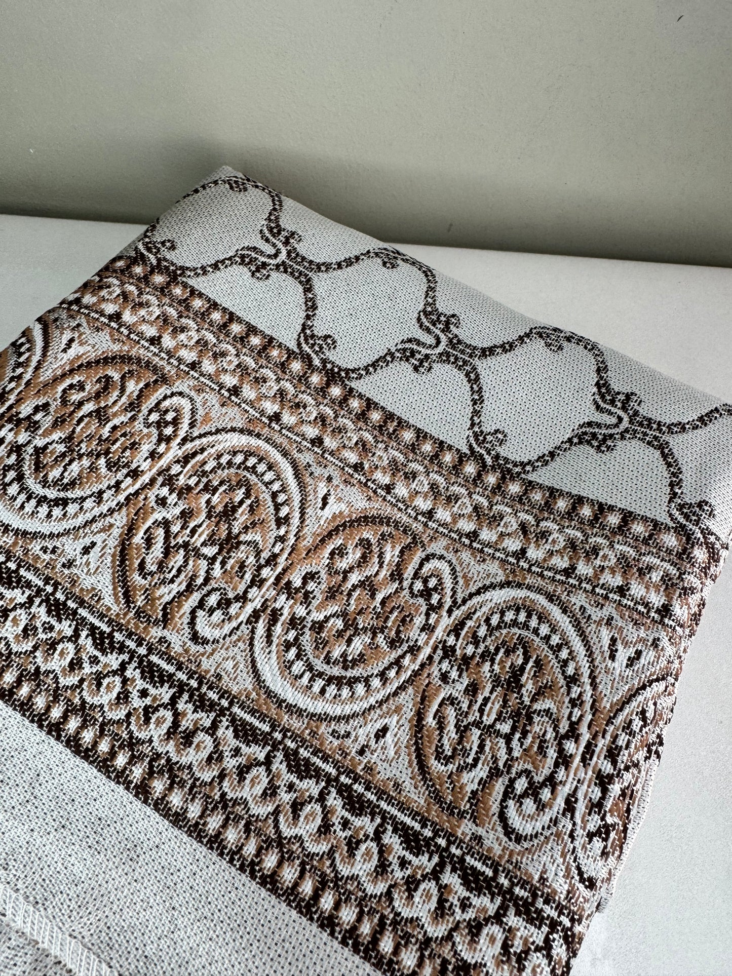 Pochette + tapis de prière doré
