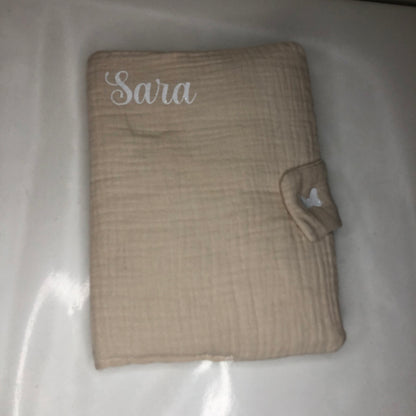 Protège carnet de santé ( gaze )