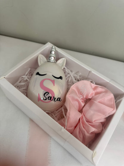 Coffret brosse licorne