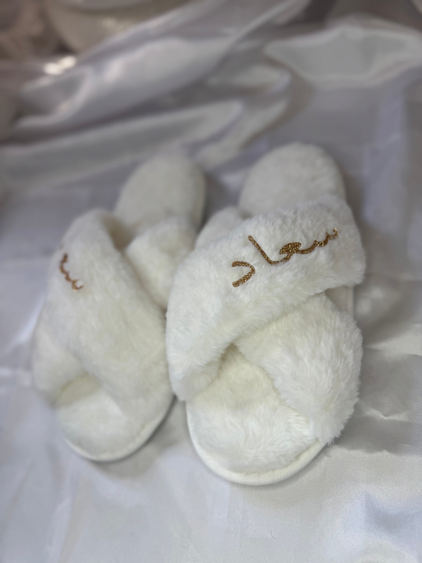 Chausson doux croisé