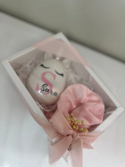 Coffret brosse licorne