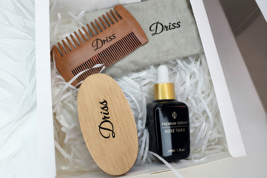 Coffret barbe Driss sans motifs